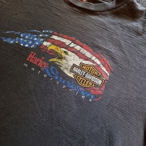 ♧[[Harley-Davidson]]♧ Graphic eagle tee.